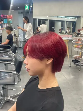 ショート カラー 【fifth】上條 巧真のヘアスタイル