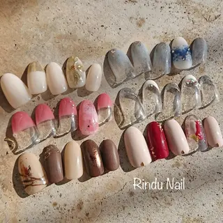 ネイル Rindu Nail 名駅miniのネイルデザイン