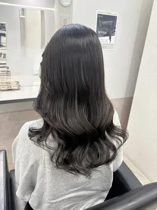 ロング カラー 韓国レイヤー🇰🇷 福澤　和嗣のヘアスタイル