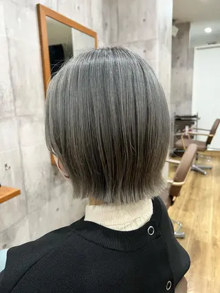 ミディアム 美容室 _WHITE＋ 南海難波店【アンダーホワイトプラス】所属・✨レイヤー/透明感 /豊嶋里緒✨のヘアスタイル