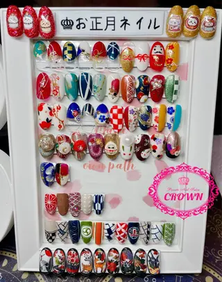 ネイル CROWN プライベートサロンのネイルデザイン