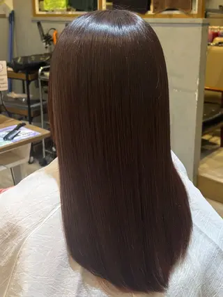 ロング カラー 七種 光羽のヘアスタイル