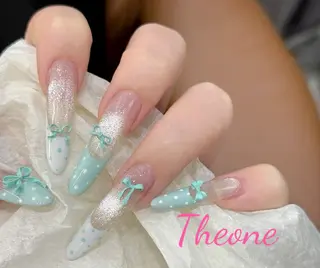 ネイル The oneアオイ アオイのネイルデザイン