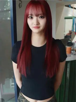 ロング カラー 🧡色落ちまで2度綺 麗なカラー🧡ヨシキのヘアスタイル