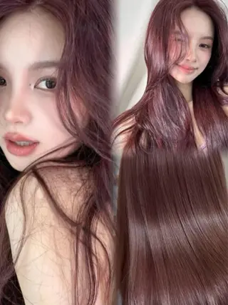 ロング カラー sisterリノ 国分寺★韓国レイヤーのヘアスタイル