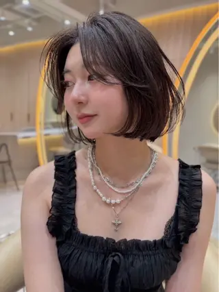 ショート 🩵縮毛矯正・ボブ 岩原朋也🩵のヘアスタイル