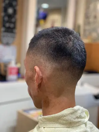 ショート メンズ BARBER  ellen所属・ellen💈 清塚悠のヘアスタイル