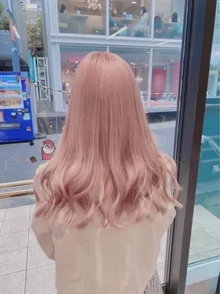 ロング カラー メンズモテパーマ💙 fuwaのヘアスタイル