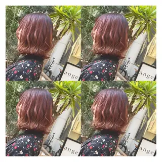 ミディアム カラー ヘアアレンジ ange☞ soutaのヘアスタイル