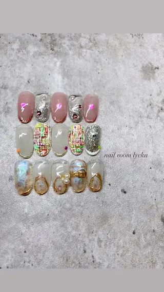 ネイル ﾈｲﾙﾙｰﾑﾘｯｶ 𝐦𝐚𝐲𝐮のネイルデザイン