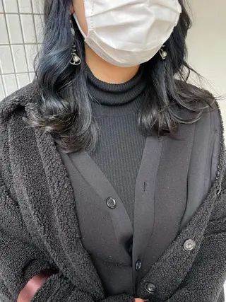 セミロング 大泉 美久のヘアスタイル