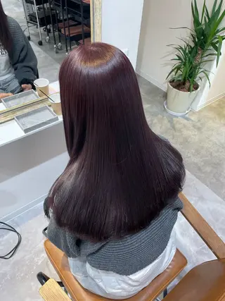 ロング 垢抜け似合わせカラー /梅田 /ayanaのヘアスタイル