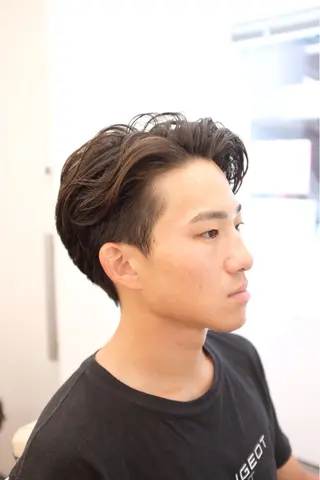 ショート past and new所属・田島 塁のヘアスタイル