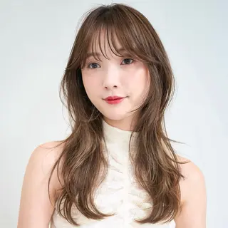 セミロング レイヤー/くびれヘア /パーマ💚千琴のヘアスタイル