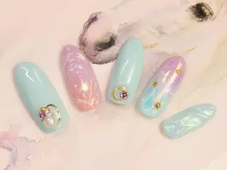 ネイル 🧸熊谷 かほ🧸のネイルデザイン