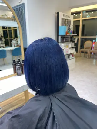 カラー 木村 咲花のヘアスタイル