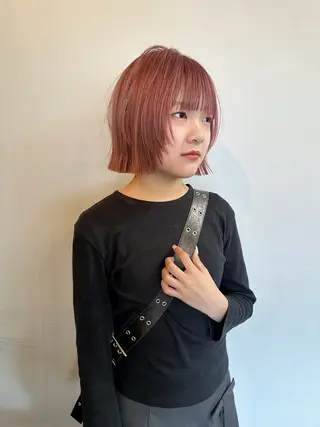 ショート ハッシュカット🎀 レイヤーカットのヘアスタイル