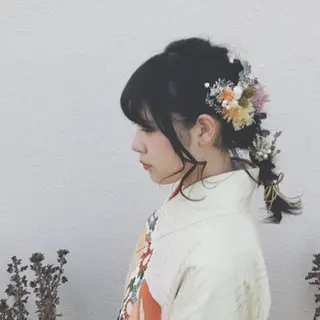 セミロング FEERIE AVEDA ARIAKE所属・LUMIA/オーナー 西田わかばのヘアスタイル