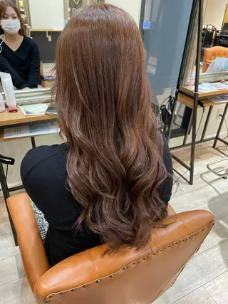 ロング 亀川蓮 Agu hairのヘアスタイル