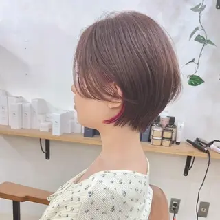 ショート カラー ショートヘア、ボブ こやさん コヤマのヘアスタイル