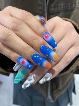 ネイル hair&nail ☯️アイリ☯️のネイルデザイン