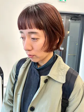 ショート カラー pole所属・【pole】 minaのヘアスタイル