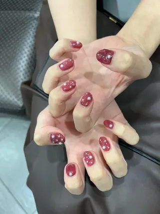 ネイル 海外girl🤎 透明感ベージュmaoのその他イメージ