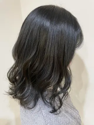 ミディアム ✨美髪サラ艶トレンド 橋柿 実紀✨のヘアスタイル