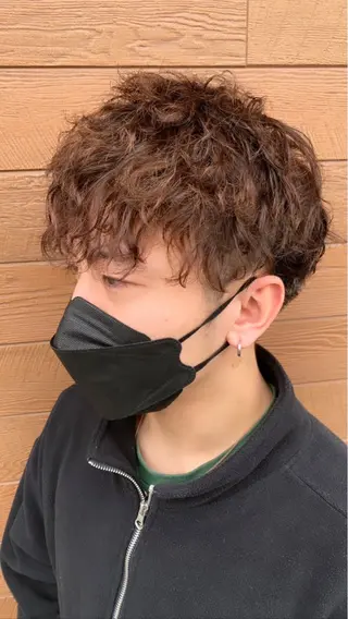 メンズ 深井 さやのヘアスタイル