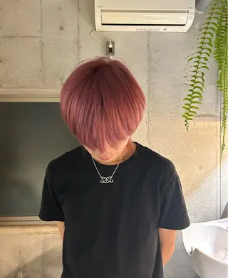 ショート カラー ヘアアレンジ メンズ ohasi yunaのヘアスタイル