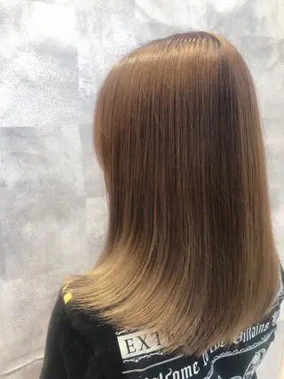 セミロング カラー 🔸縮毛矯正/髪質 改善カラー石崎🔸のヘアスタイル