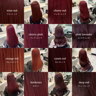 カラー 🍒♡艶髪暖色カラー saaya♡🍒のヘアスタイル