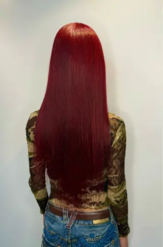 ロング エクステ/ダブル カラー/LISAのヘアスタイル