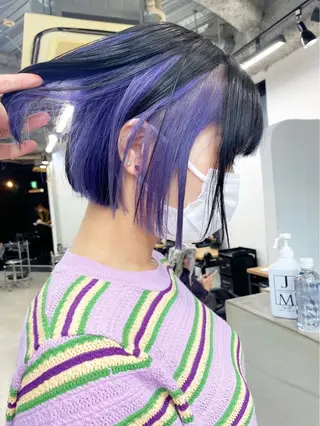 ショート カラー RYOSUKE ハイトーンのヘアスタイル