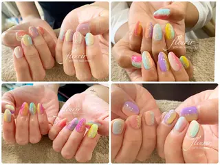 ネイル フルリール 【プライベートサロンのネイルデザイン