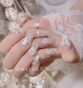 ネイル 23時まで❤︎韓国、 ワンホンネイルのネイルデザイン