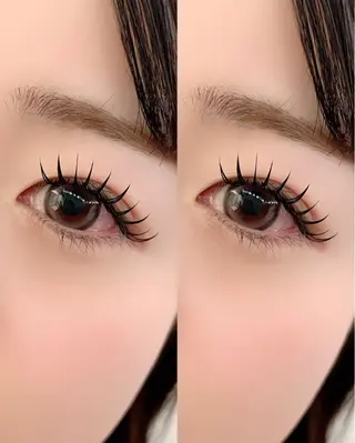 マツエク・マツパ 井上 奈津実のマツエク・マツパデザイン