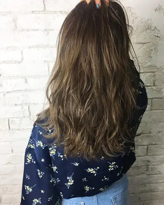 ロング カラー boutique misakiのヘアスタイル