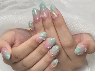 ネイル 夏 目のネイルデザイン