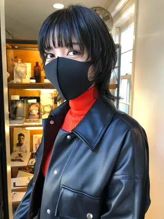 ミディアム カラー NOUN所属・eri kinjoのヘアスタイル