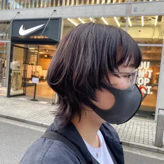 ミディアム カラー かりん 🤍のヘアスタイル