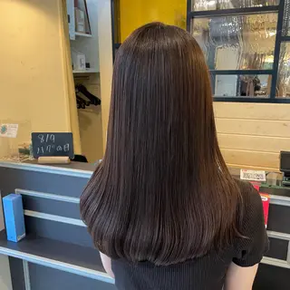 ロング カラー スナコザワ レナのヘアスタイル