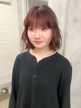 ショート カラー レイヤー/パーマ 🐕‍🦺Nagiのヘアスタイル