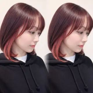 ミディアム 艶髪先生🫧錦糸町 ᴄʜɪʜᴀʏᴀ🎀のヘアスタイル