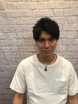 ショート 赤坂barber 古澤慶一郎【モテ髪】のヘアスタイル