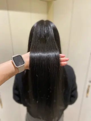 ロング カラー 髪質改善✨/ 透明カラー🫧れいなのヘアスタイル