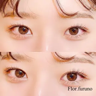マツエク・マツパ アイブロウ Flor上大岡 ＊フルノ リナ＊のマツエク・マツパデザイン