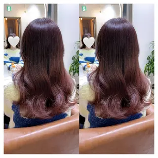 セミロング カラー 村山 茉衣のヘアスタイル