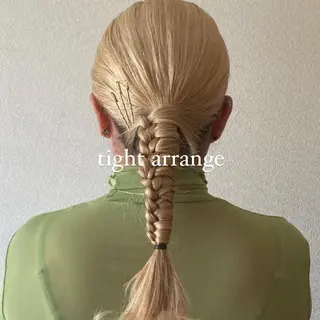 ロング ヘアアレンジ Heath所属・Heath 姪浜 ⌇フタバのヘアスタイル