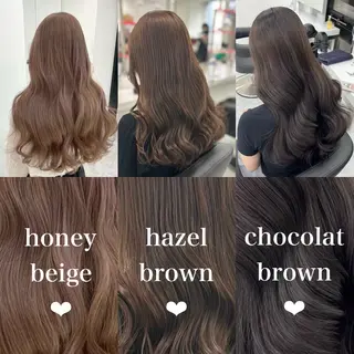 ロング カラー 🎀暖色/ラベンダー /paru🤍のヘアスタイル